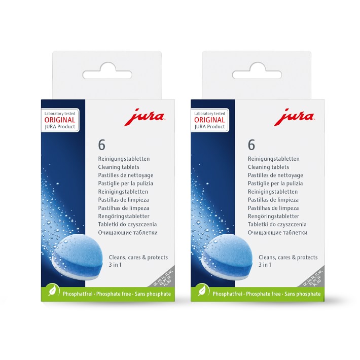 JURA 3-Phase Cleaning Tablet 6-Pack