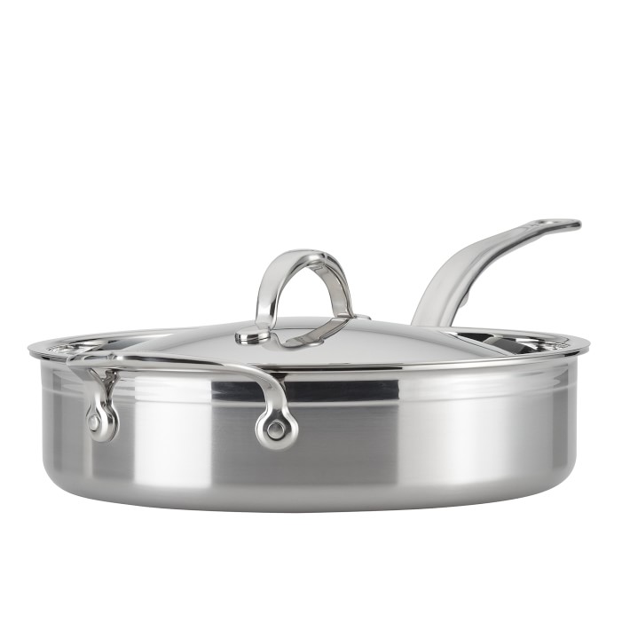 Hestan ProBond Professional Clad Stainless-Steel Saute Pan, 3 1\u002F2-Qt.