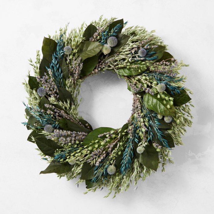 Visions of Blue Live Wreath
