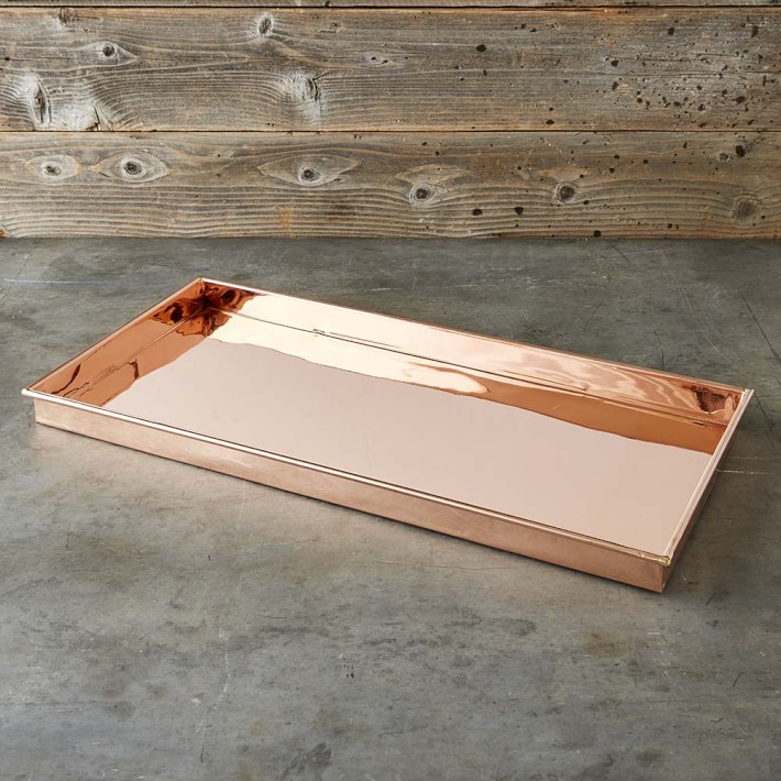 Copper Boot Tray