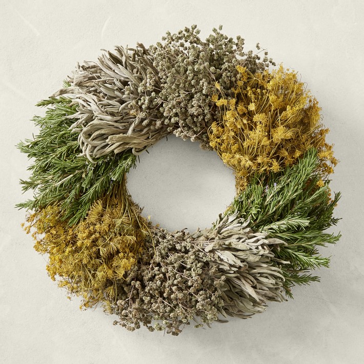 Cooks Herb Live Wreath