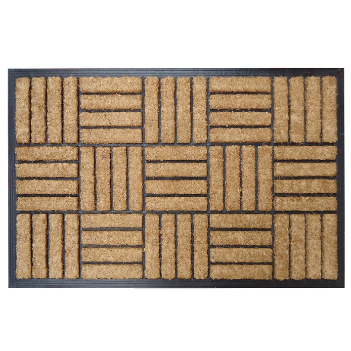 Patterend Striped Doormat