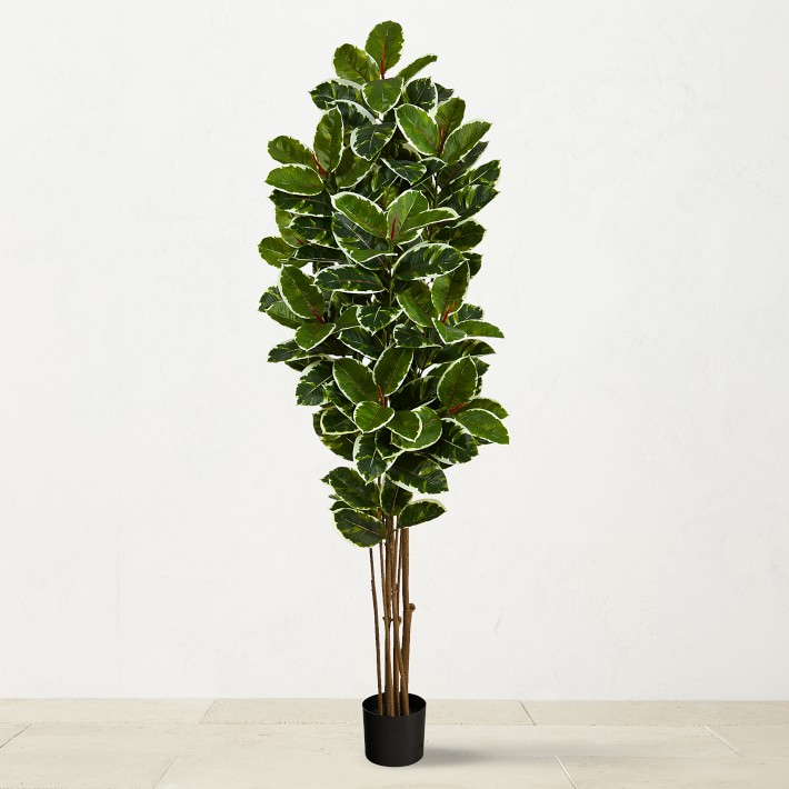 6' UV Resistant Faux Oak Tree