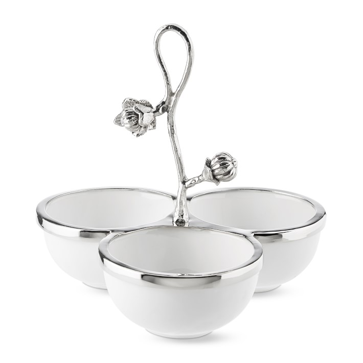 Autumn Vine 3-Condiment Bowl