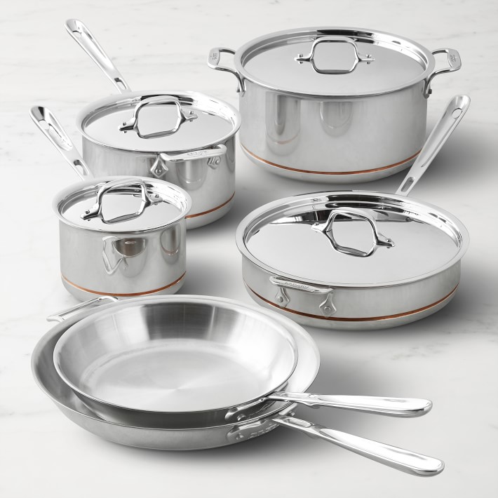 All-Clad Copper Core 10-Piece Cookware Set