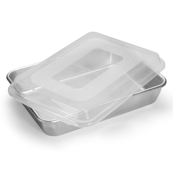 Nordic Ware Naturals Rectangular Cake Pan with Lid