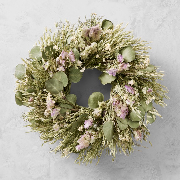 Garden Lattice Live Wreath