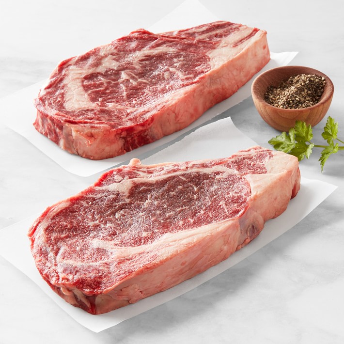 KC Cattle Company Ribeye Steaks, 16 oz, Set of 2