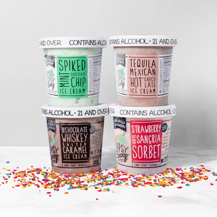 Tipsy Scoop Ice Cream, Set of 4