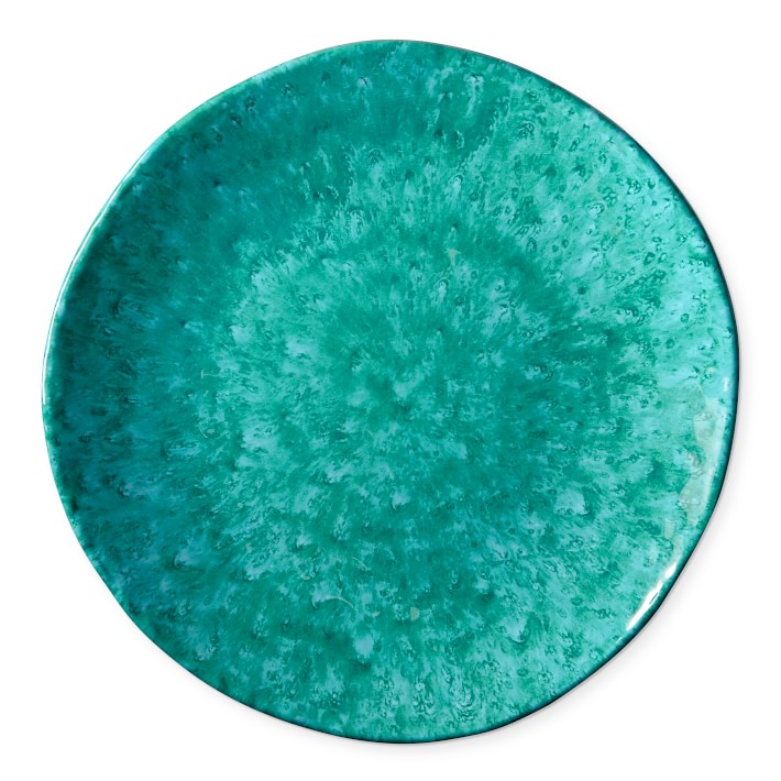 Drip Reactive Outdoor Melamine Dinnerware Collection
