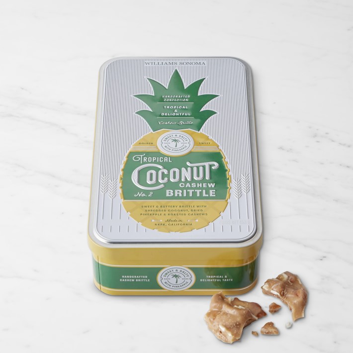 Tropical Coconut Cashew Brittle