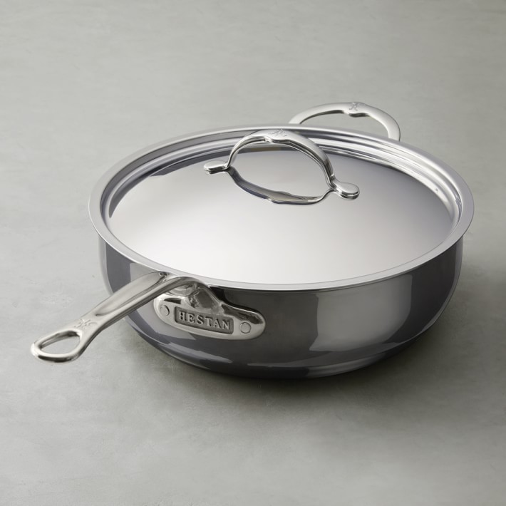 Hestan NanoBond Stainless-Steel Essential Pan, 5-Qt.