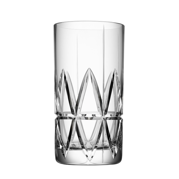 Orrefors Peak Highball Glasses, Set of 4
