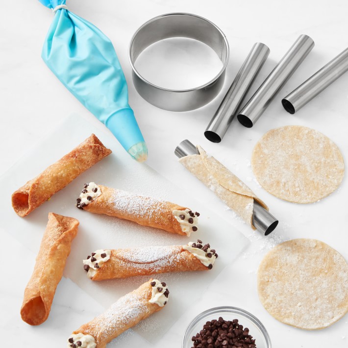 Ateco 7-Piece Cannoli Set
