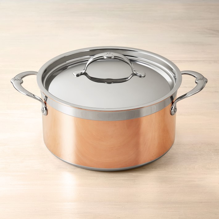 Hestan CopperBond Covered Stockpot, 6-Qt.