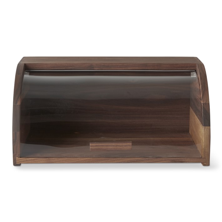 Walnut Bread Box