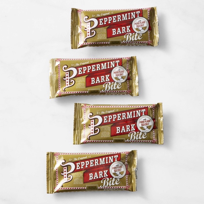 Salted Peppermint Bark Bites, Set of 4