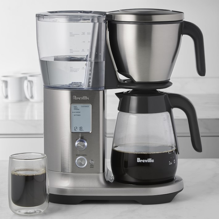 Breville Precision Brewer 12-Cup Drip Coffee Maker with Glass Carafe