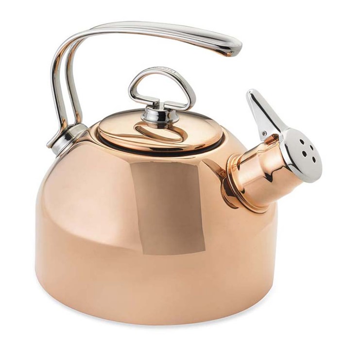 Chantal Copper Whistling Teakettle
