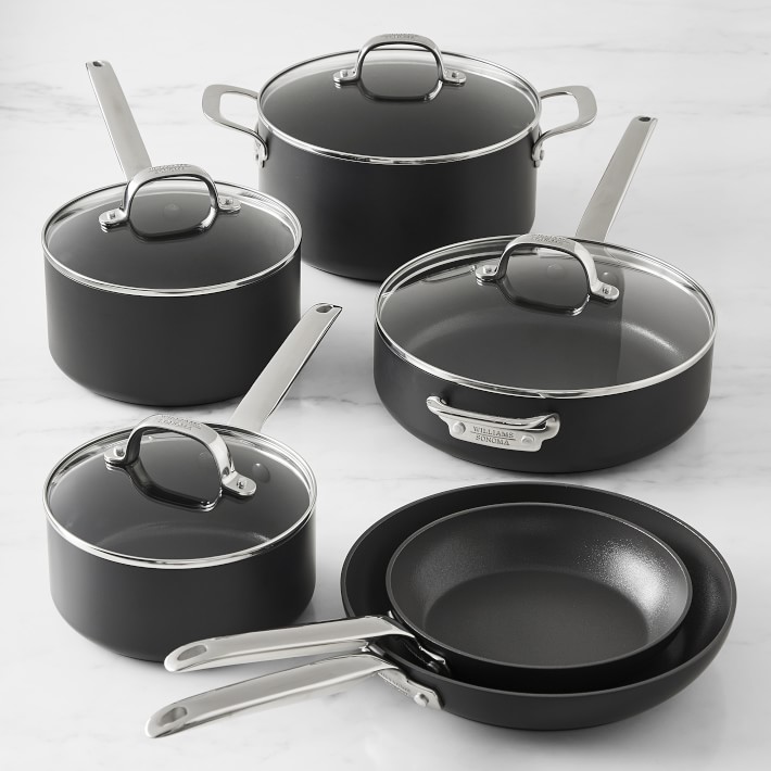 Professional Ceramic Nonstick Plus 10-Piece Cookware Set