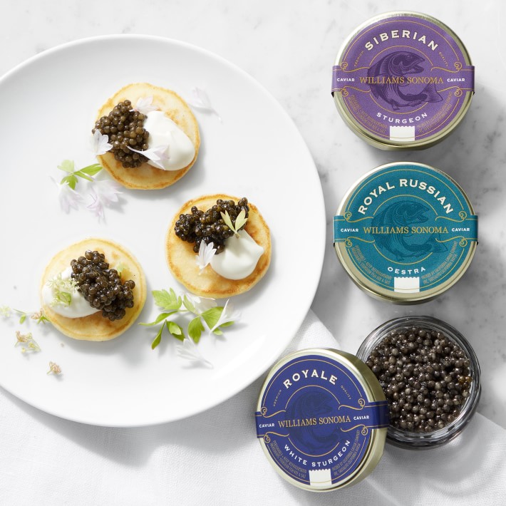 Premium Caviar Trio, 3-Oz.