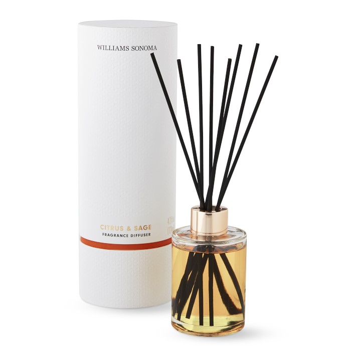 Home Fragrance Reed Diffuser, Citrus & Sage