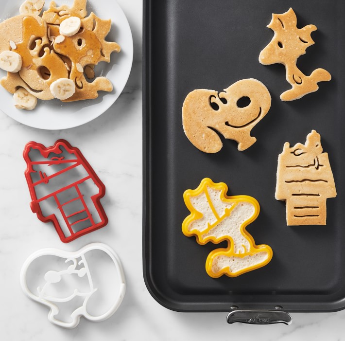 PEANUTS Pancake Molds, Set of 3