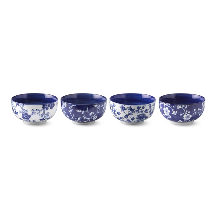 Japanese Garden Large Bowls, Mixed
