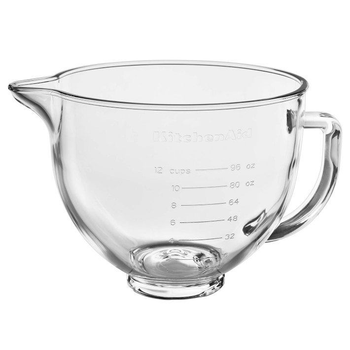 KitchenAidStand Mixer Clear Glass Bowl Attachment, 5-Qt.