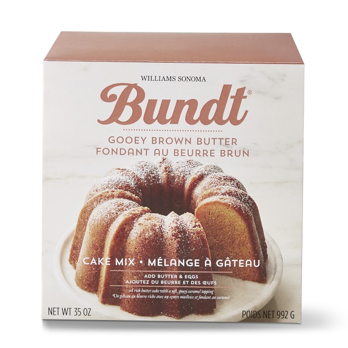 Gooey Brown Butter Bundt Cake Mix