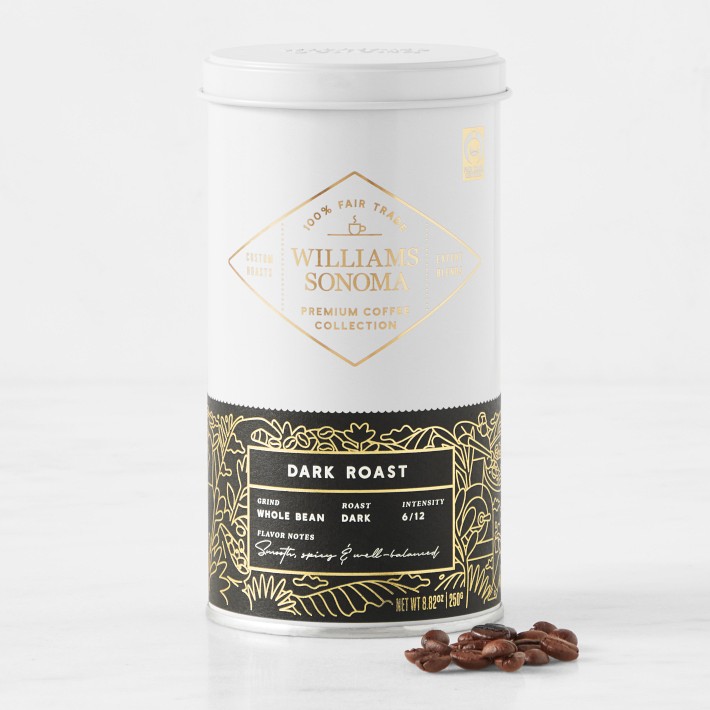 Premium Whole Bean Coffee, Dark Roast