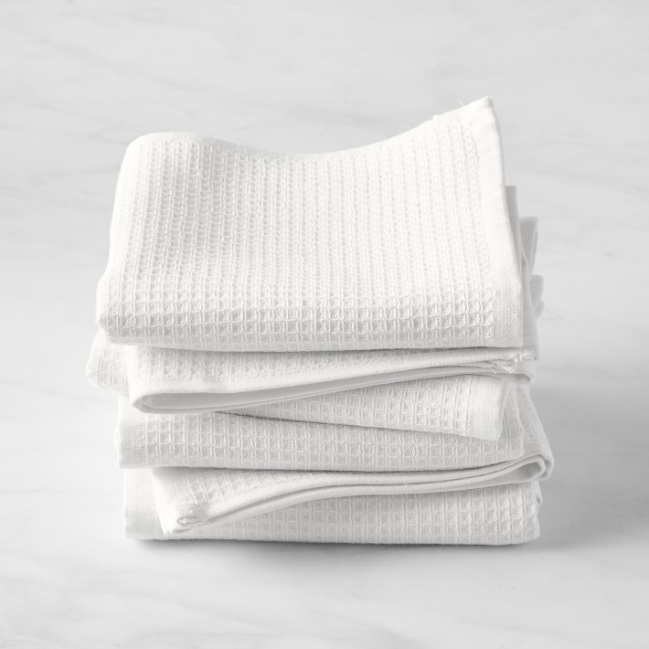 Super Absorbent Waffle Weave Towels, Set of 4