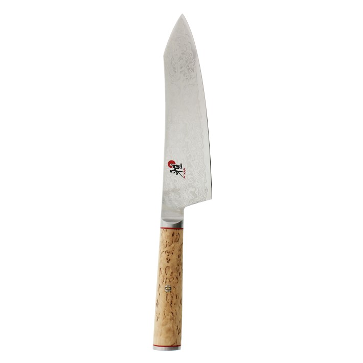 Miyabi Birchwood Rocking Santoku Knife, 7"