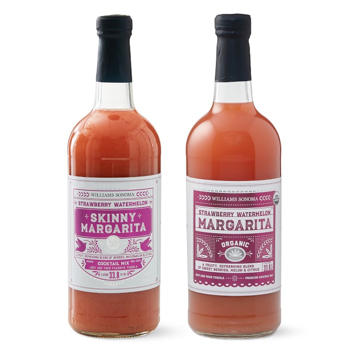 Strawberry Watermelon Margarita Duo