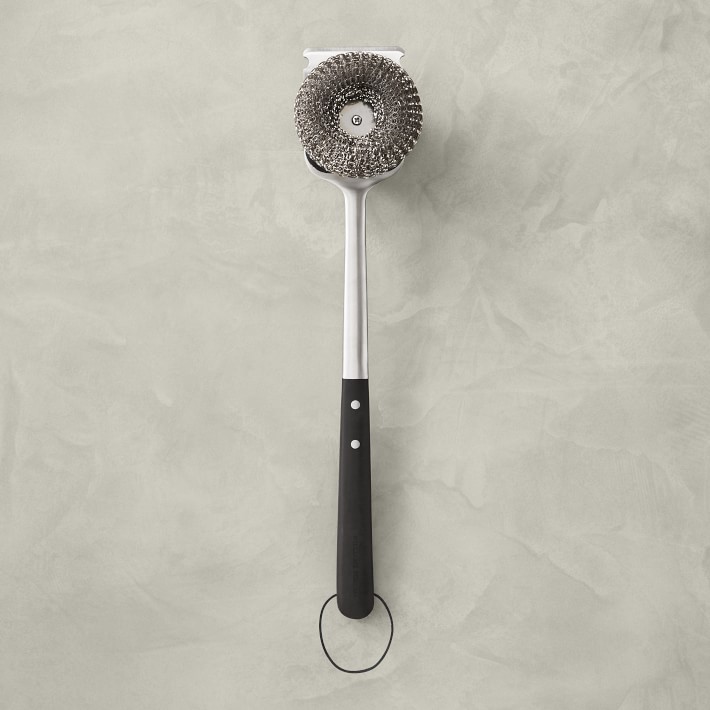 Black-Handled Grill Cleaning Brush