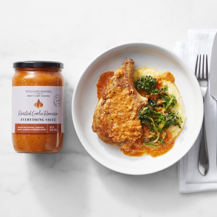 What's Gaby Cooking Everything Sauce, Roasted Garlic Romesco
