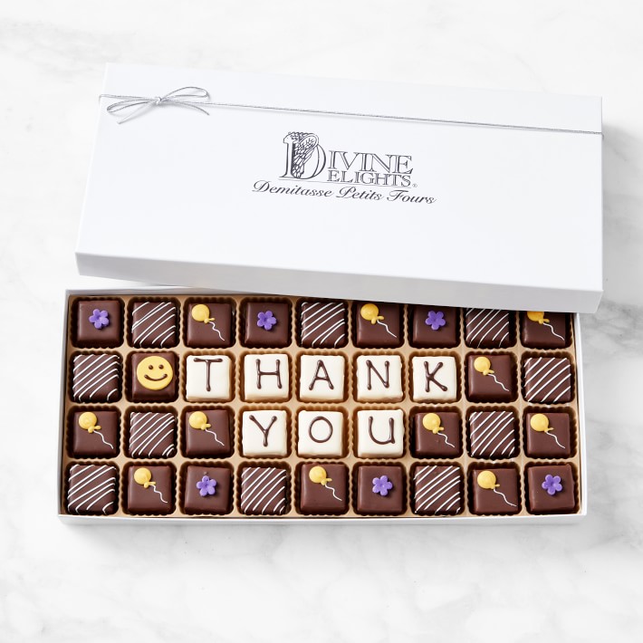 Thank You Assorted Petit Fours, 36 Pieces