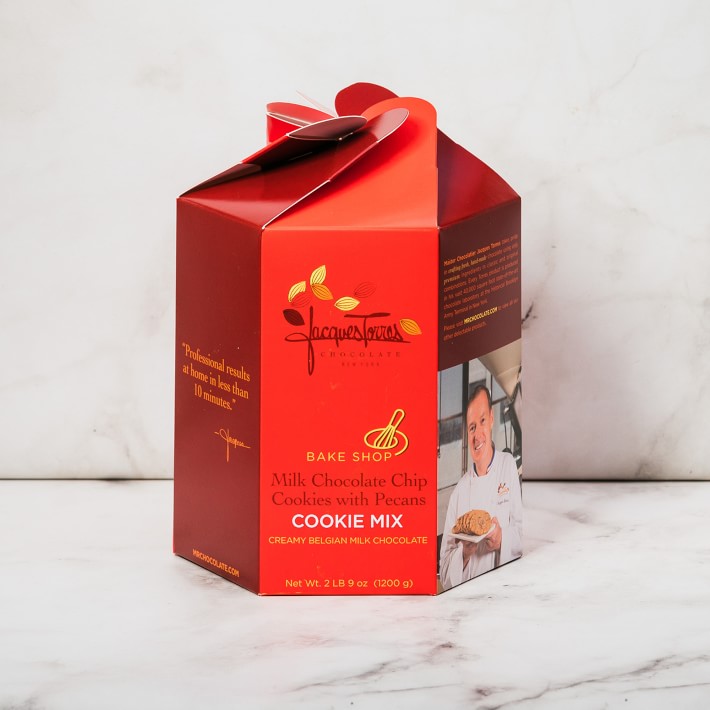 Jacques Torres Cookie Mix, Chocolate Chip with Pecans