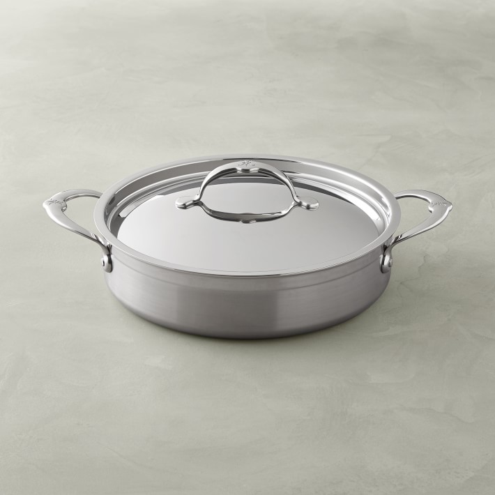 Hestan ProBond Professional Clad Stainless-Steel Sauteuse, 3 1\u002F2-Qt.