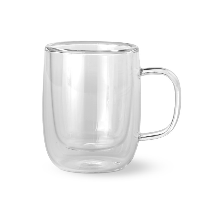 Double-Wall Glass Espresso Mugs
