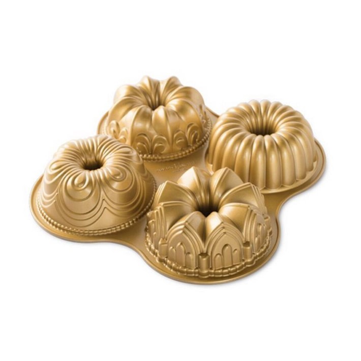 Nordic Ware Nonstick Cast Aluminum Bundt Quartet
