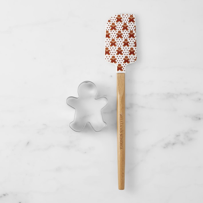 Gingerbread Spatula with Cookie Cutter