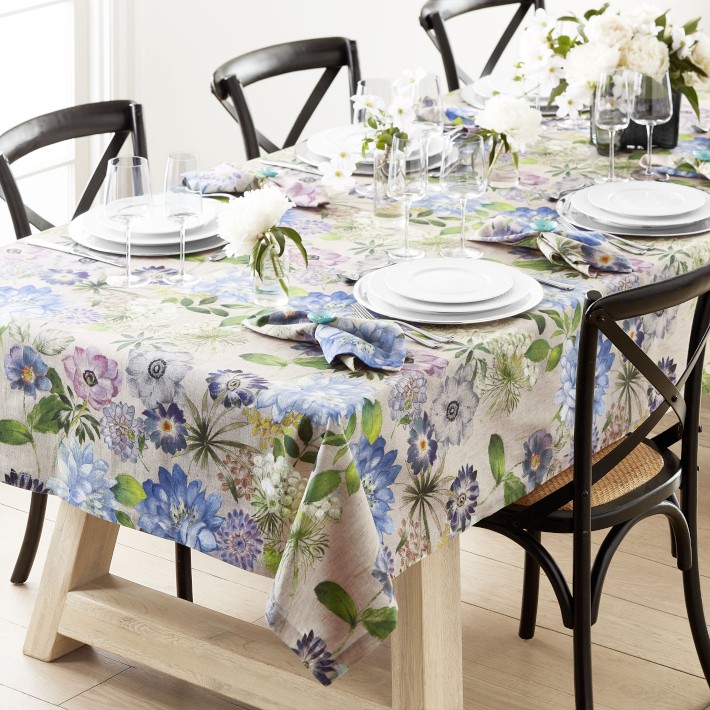 La Vie en Bleu Tablecloth