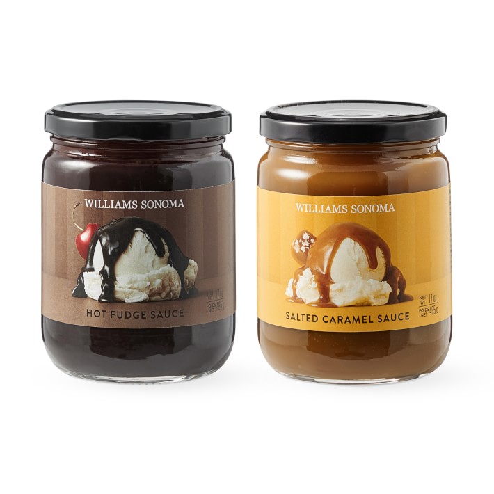 Hot Fudge & Caramel Sauce Set