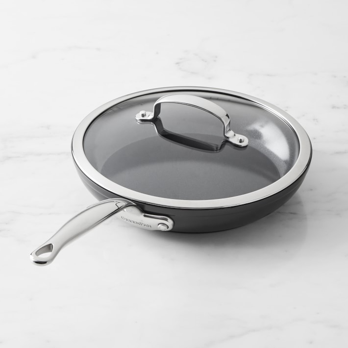 GreenPan Premiere Hard Anodized Ceramic Nonstick Covered Fry Pan