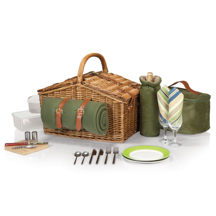 Sage Picnic Basket