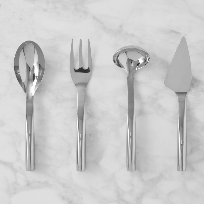 Signature Stainless Steel Prep Serve 4-Piece Set