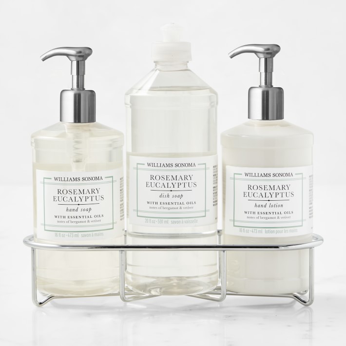 Rosemary Eucalyptus Hand Soap & Lotion 4-Piece Kitchen Set