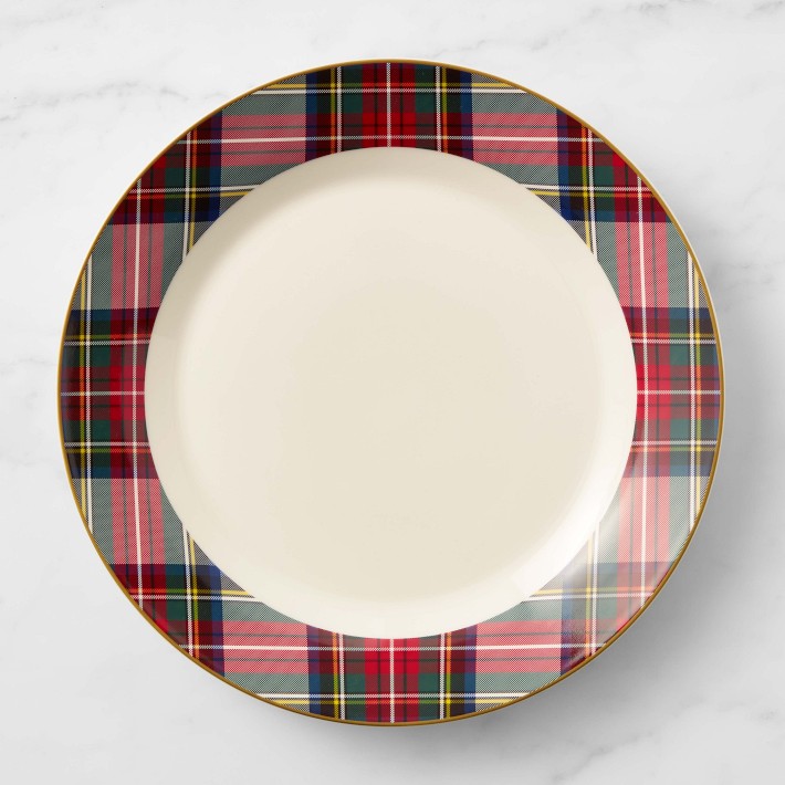 Tartan White Stewart Charger