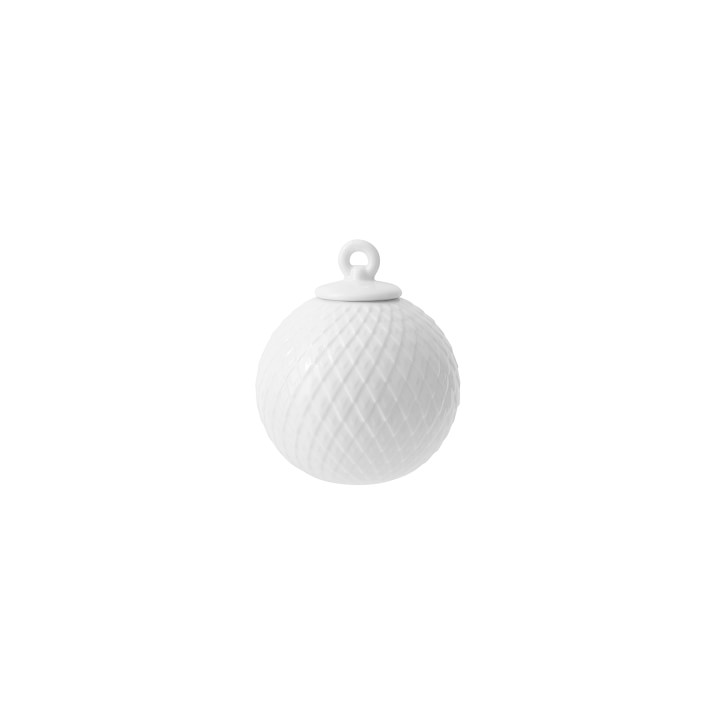Lyngby Rhombe Bauble, Set of 4